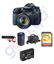Load image into Gallery viewer, CANON EOS 70D DSLR CAMERA WITH 18-135MM LENS KIT