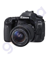 Load image into Gallery viewer, CANON EOS 80D (W) 18-55MM LENS WiFi DSLR