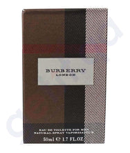 Load image into Gallery viewer, BURBERRY LONDON FABRIC EDT 50ML FOR MEN